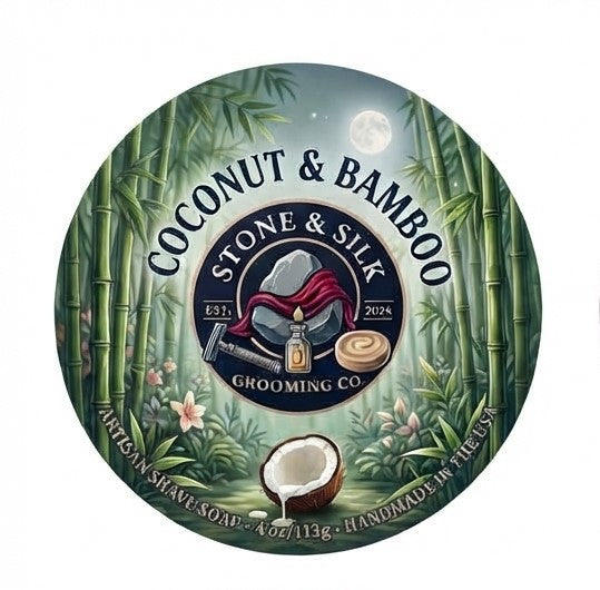 Shave Soap - Coconut & Bamboo